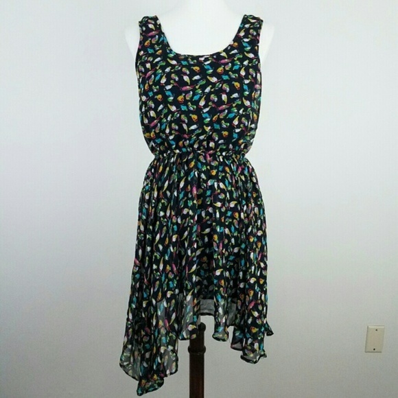 Charming Charlie Bird Dress - Picture 1 of 5